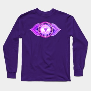 Third Eye Chakra, Anja Long Sleeve T-Shirt